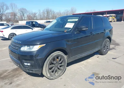 2016 Land Rover Range Rover Sport 3.0L V6 Supercharged Hse z USA, uszkodzony, nr VIN SALWR2PF4GA120824